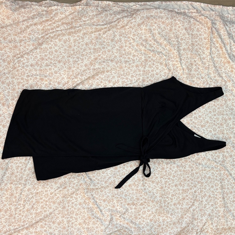 a new day Black Asymmetrical Dress